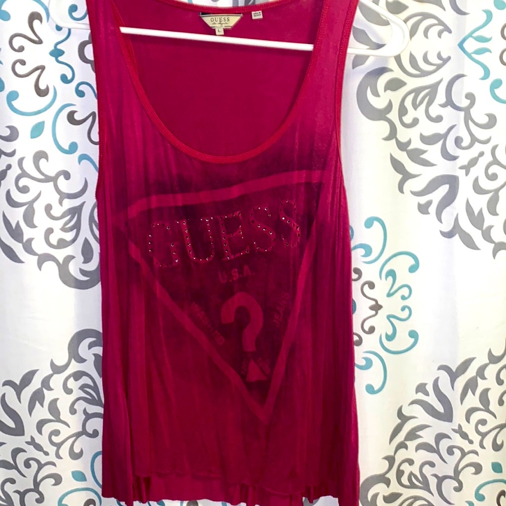 Guess Tank Top Gently Used